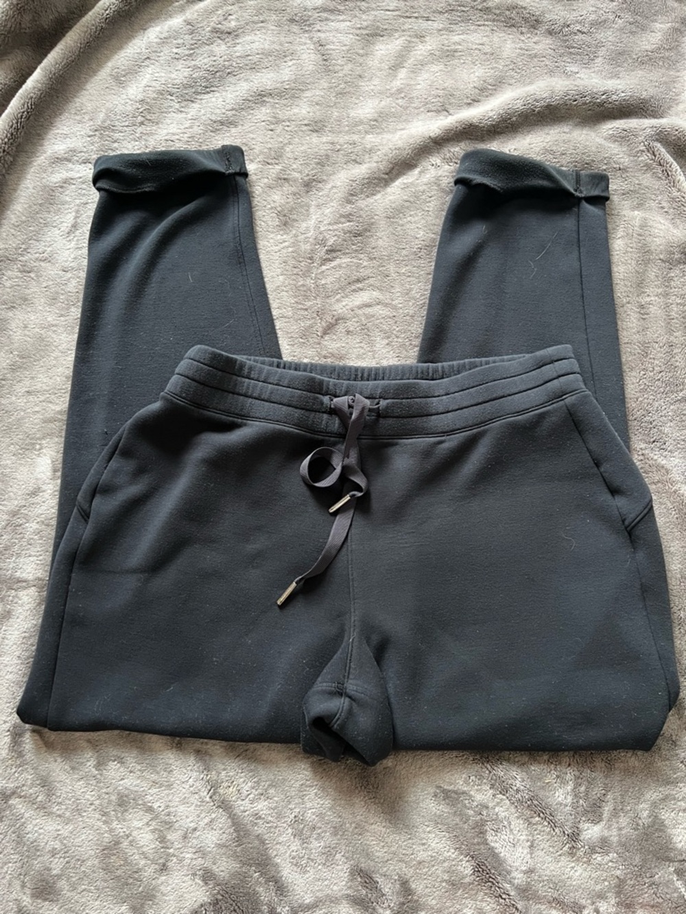 SPANX Black Slim Jogger Sweatpants